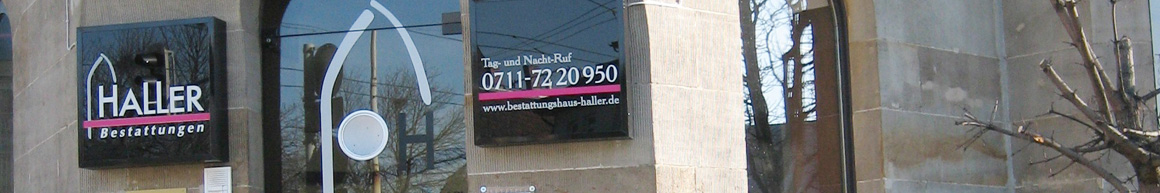 Telefonnummer Bestattungshaus Haller 07117220950